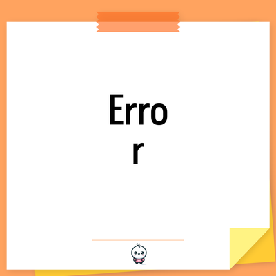 Error